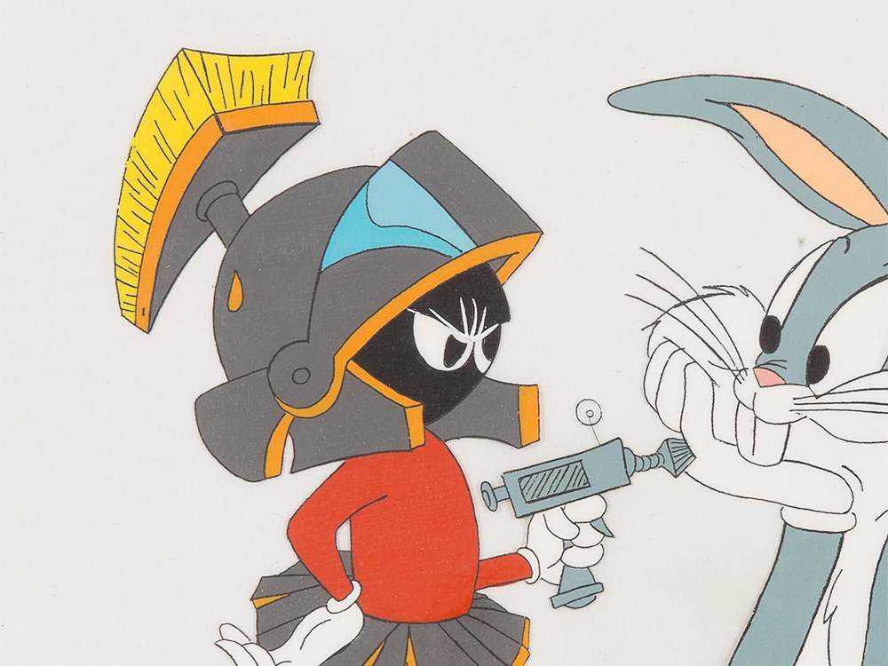 Chuck Jones, ‘Spaced out Bunny’, Signed, Animation Cel, 1980  Hand-painted animation publicity - Image 3 of 8
