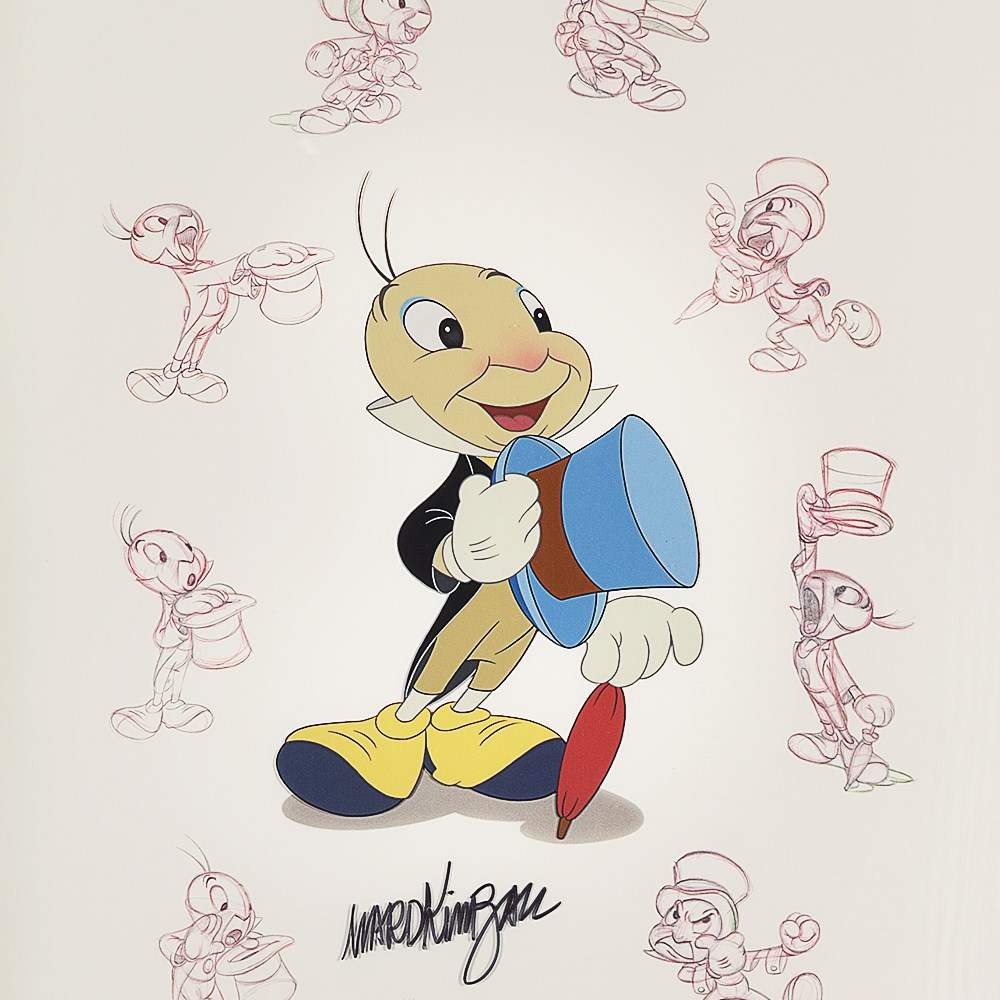 Walt Disney Studios, ‘Jiminy Cricket’, Animation Cel, 1995 Walt Disney limited edition animation - Image 8 of 8