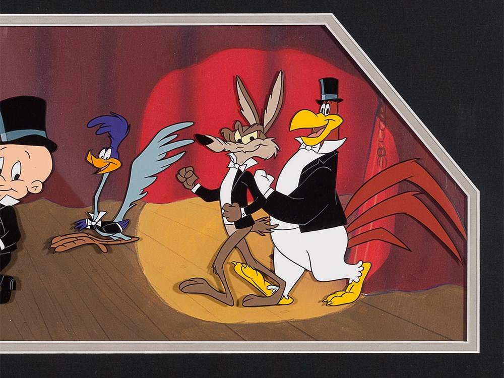 Warner Bros, ‘Road Runner Tweety Hour’, Animation Cel, 1971  Hand-painted title production celluloid - Image 3 of 5