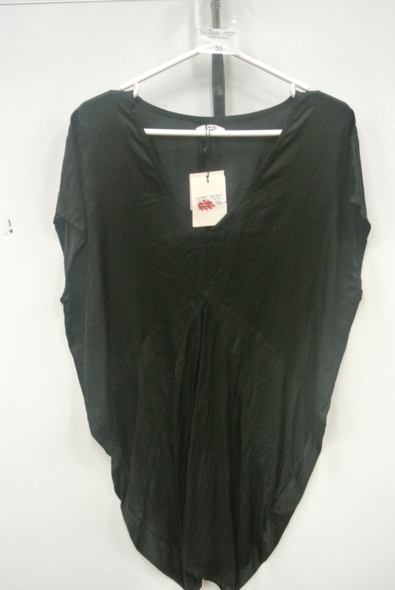 BZR LADIES BLACK SUMMER DRESS SIZE 38 RRP £99.00