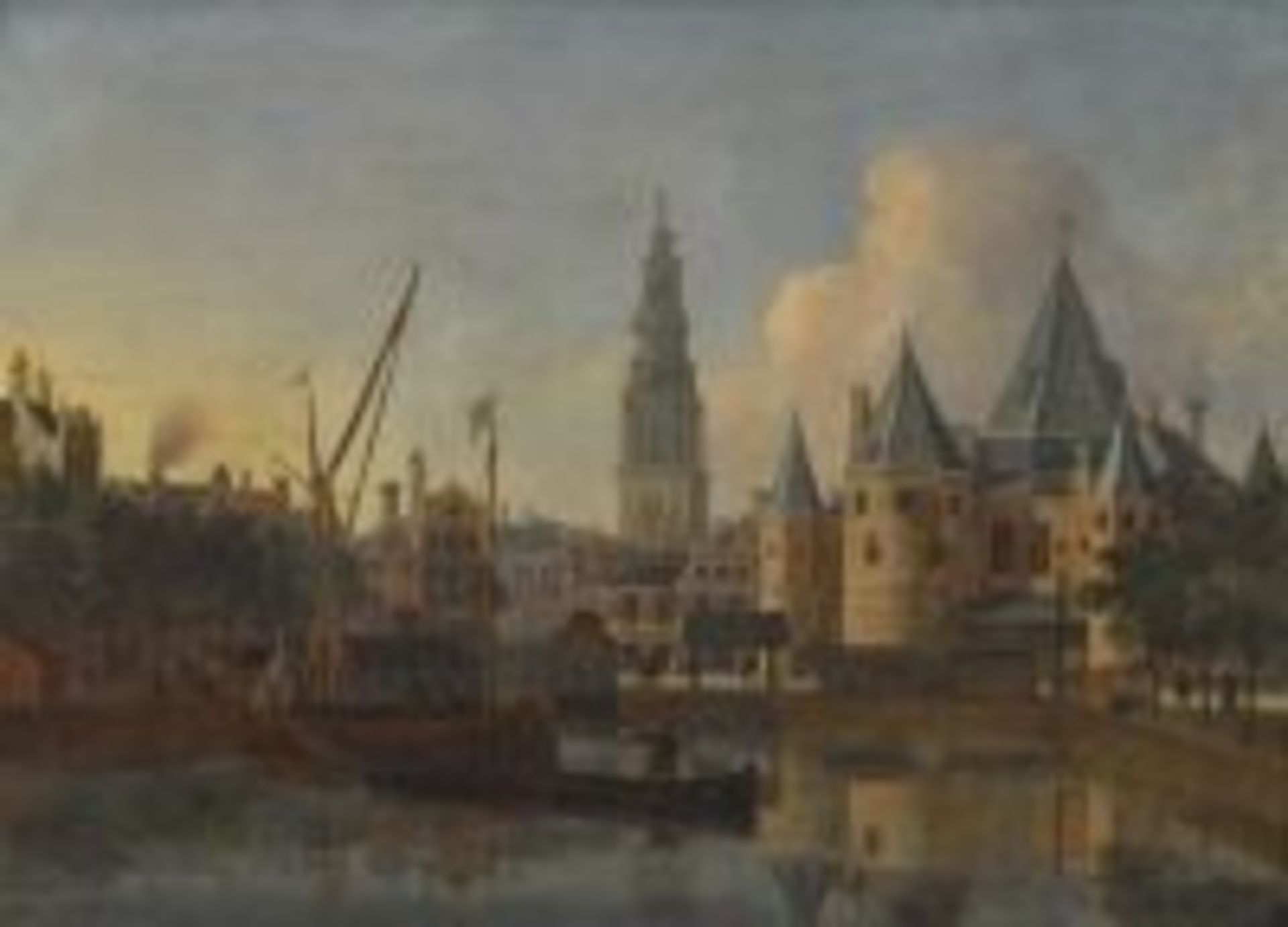 Berckheyde, Gerrit Adriansz. 1638 Haarlem - 1698 ebenda, Umkreis  Amsterdam  Blick auf den