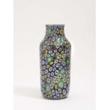 Vase "murrine"Fratelli Toso, Ermanno Toso, um 1955 Farbloses Glas. Aufgeschmolzene Sternmurrine in