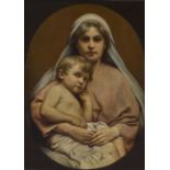 Max, Gabriel Ritter von1840 Prag - 1915 MünchenMaria mit dem KindM. l. signiert und (18)99