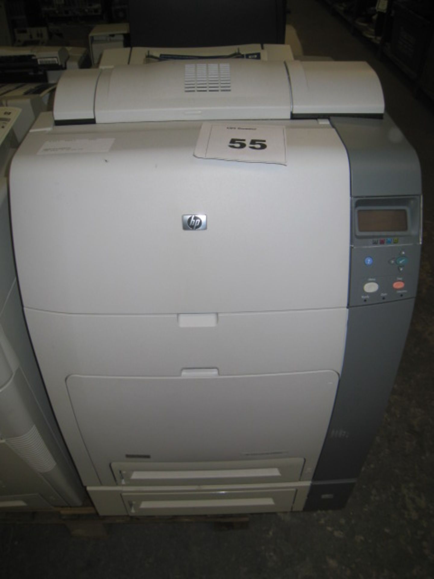 HP Colour Laserjet 4700dtn with test print
