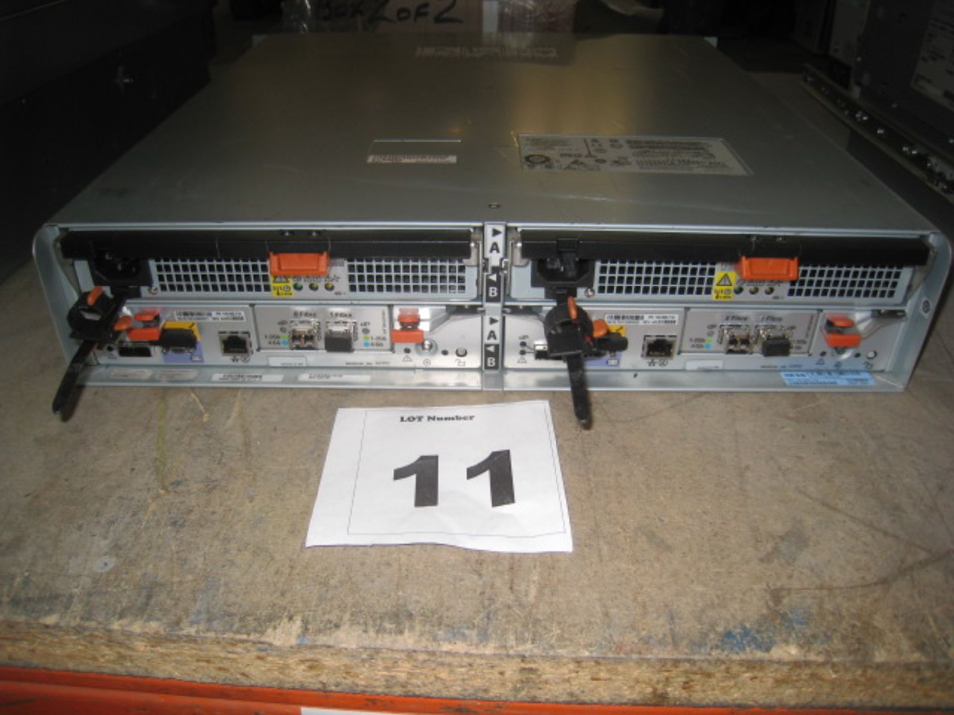 EMC HARD DRIVE ARRAY MODEL MPL containing 7 x 1Tb SATA HDD's (Capable of holding 12 drives.) - Image 2 of 2