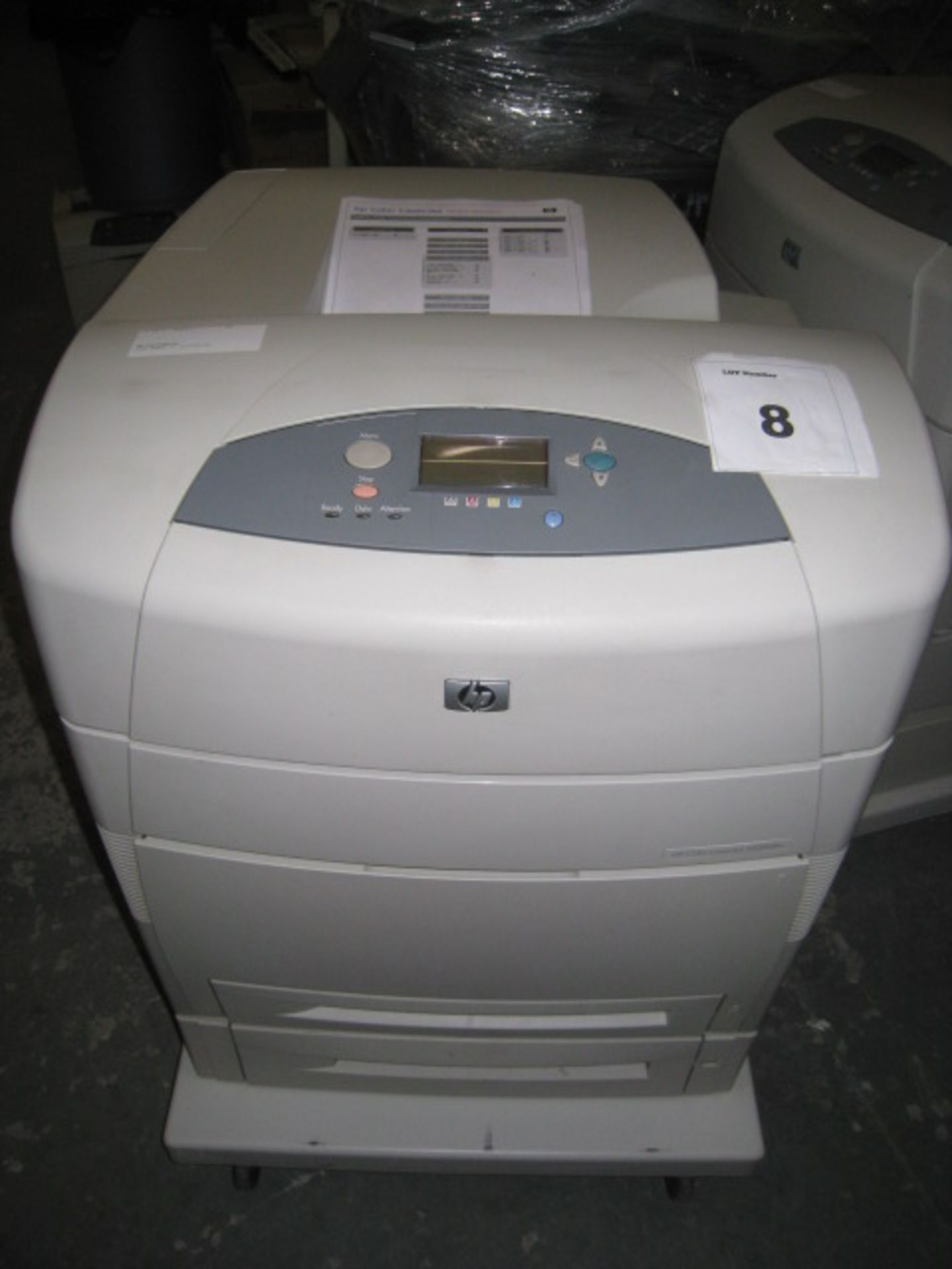 HP COLOUR LJ 5550DTN WITH TEST PRINT