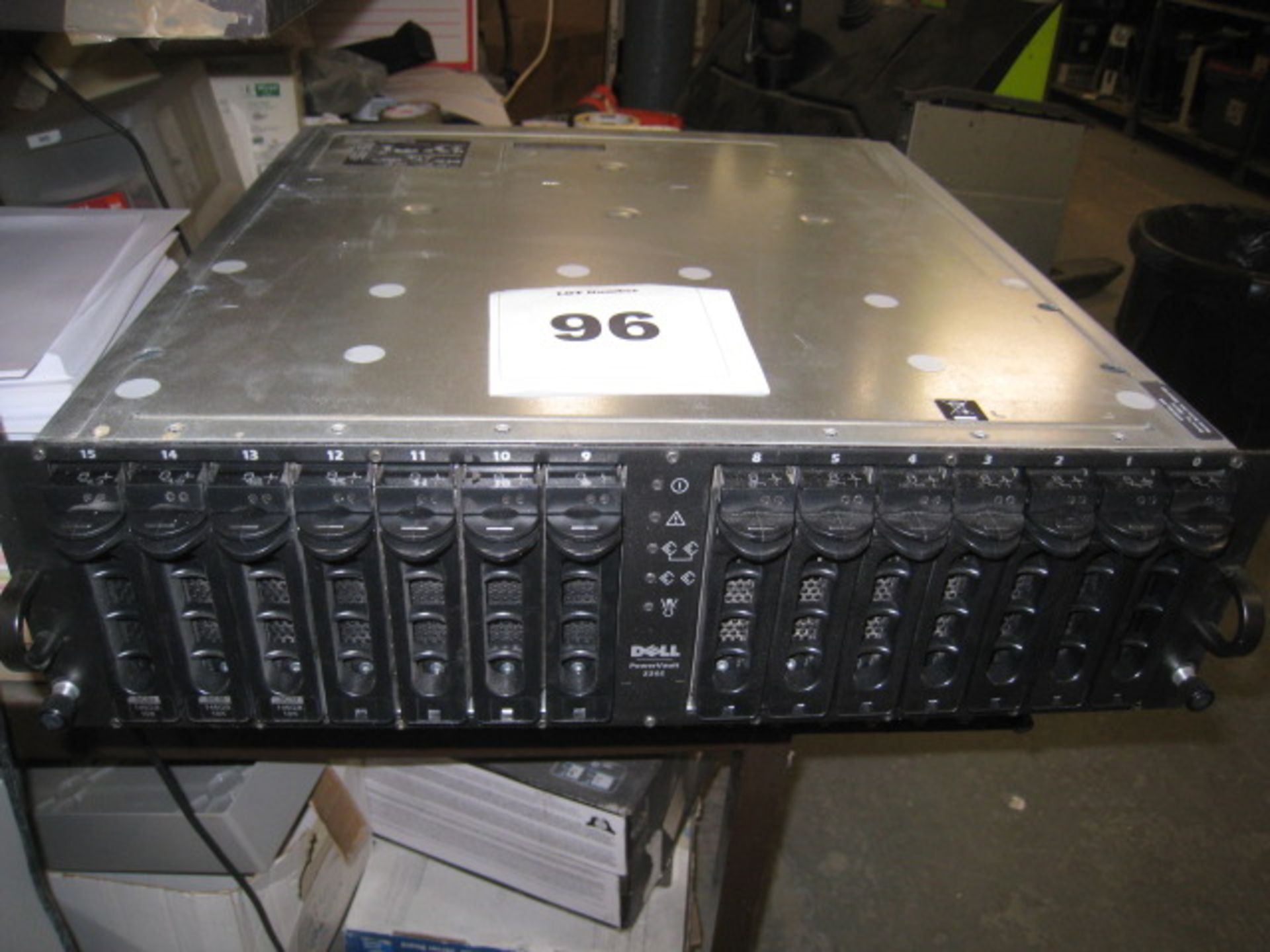 Dell Powervault 220S hard drive Array fitted with 14 X 146gb 3.5" HDD