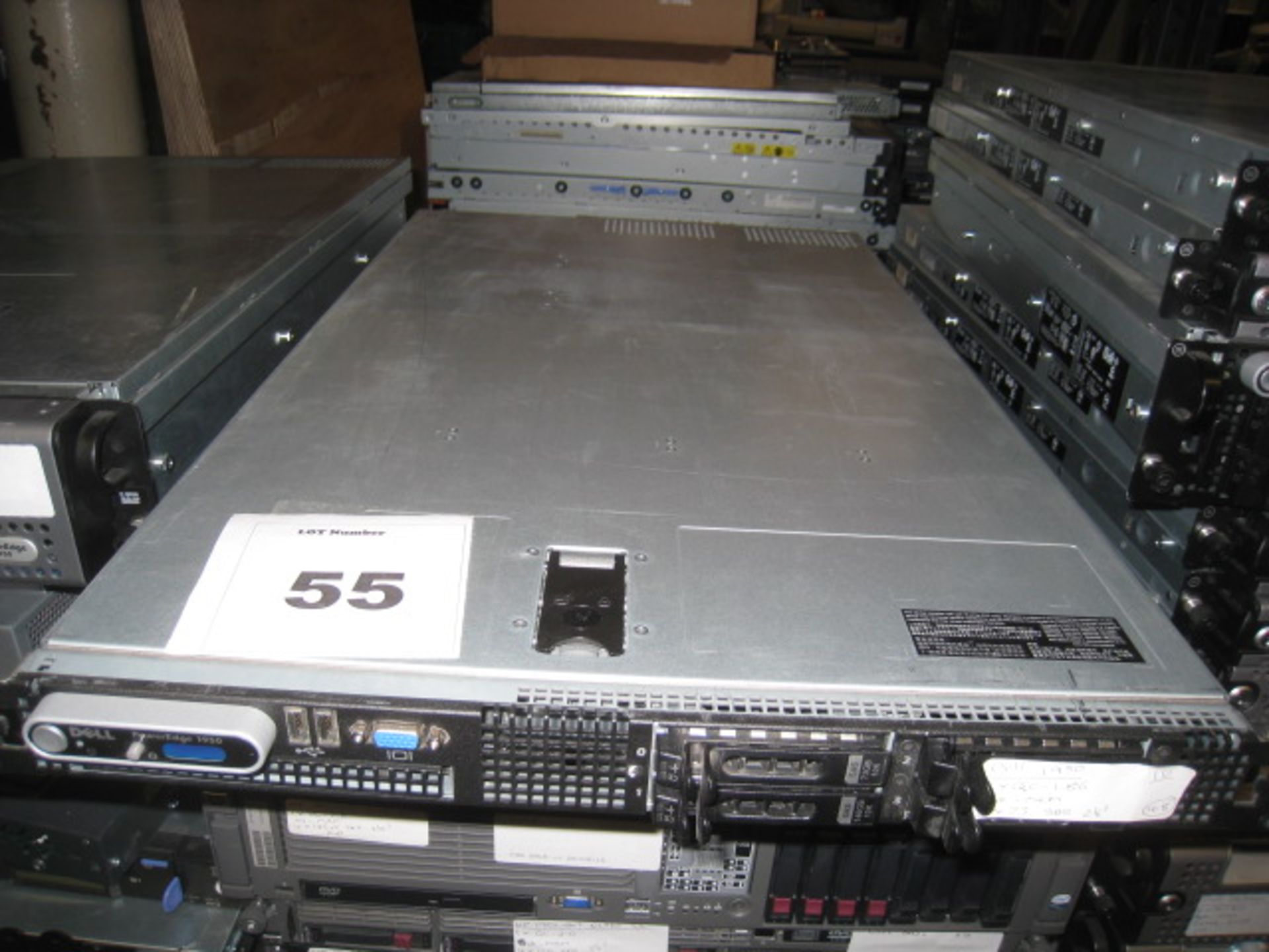 Dell Poweredge 1950 1U file server2 x Quad-core 1.86ghz processor, 4GB RAM, 2 X 73GB SAS HDD'S