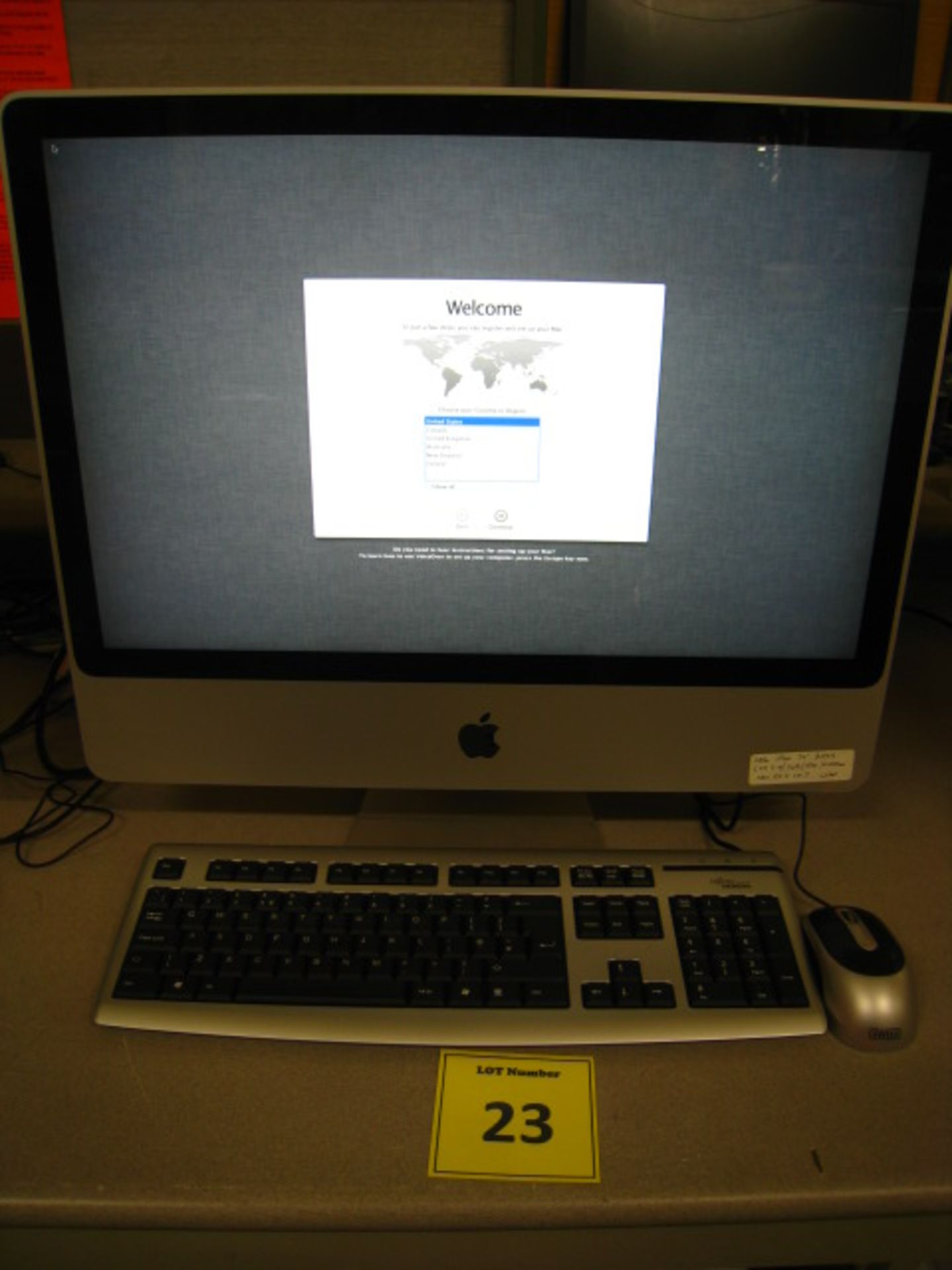 Apple i-Mac A1225 All in One system, core-2-duo/2.4ghz , 2048 mb Ram, 320gb hard drive, dvd-rw