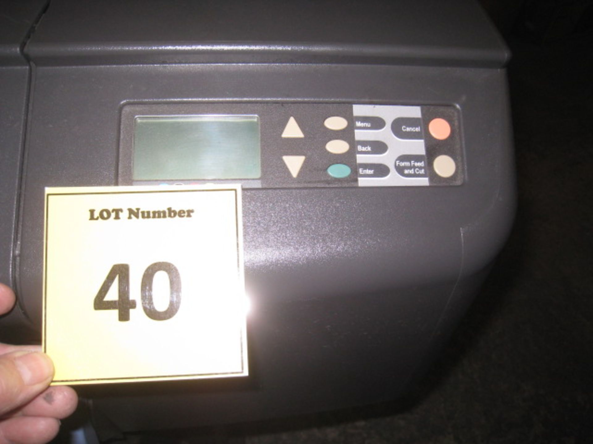 HP DESIGNJET 800, MODEL C7780B. WITH TEST PRINT - Image 3 of 5