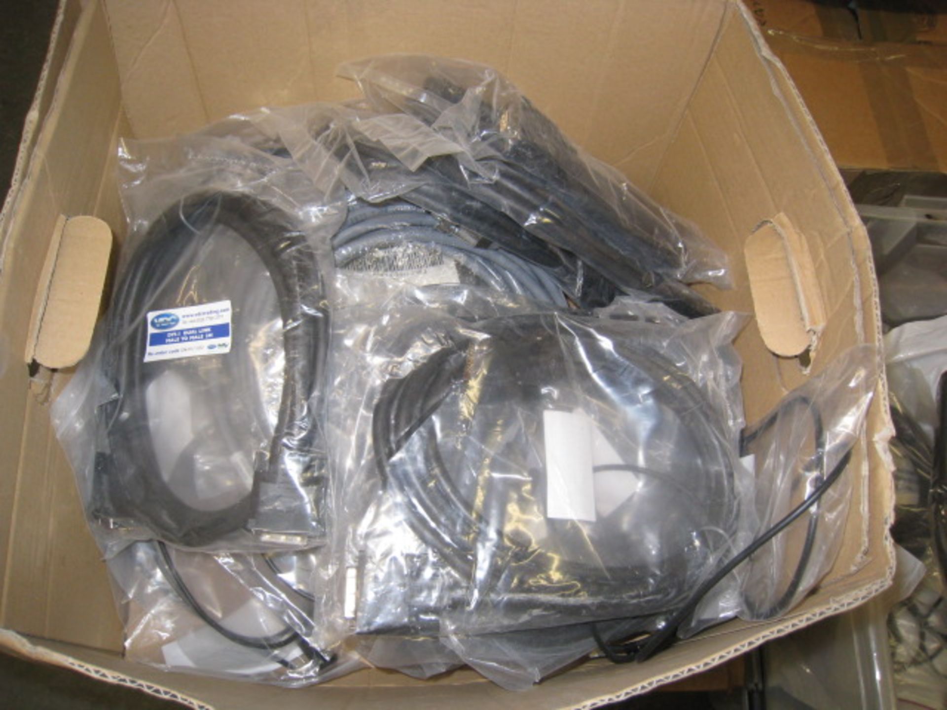 PALLET OF MIXED CABLES, NETWORK VIDEO ETC - Image 5 of 6