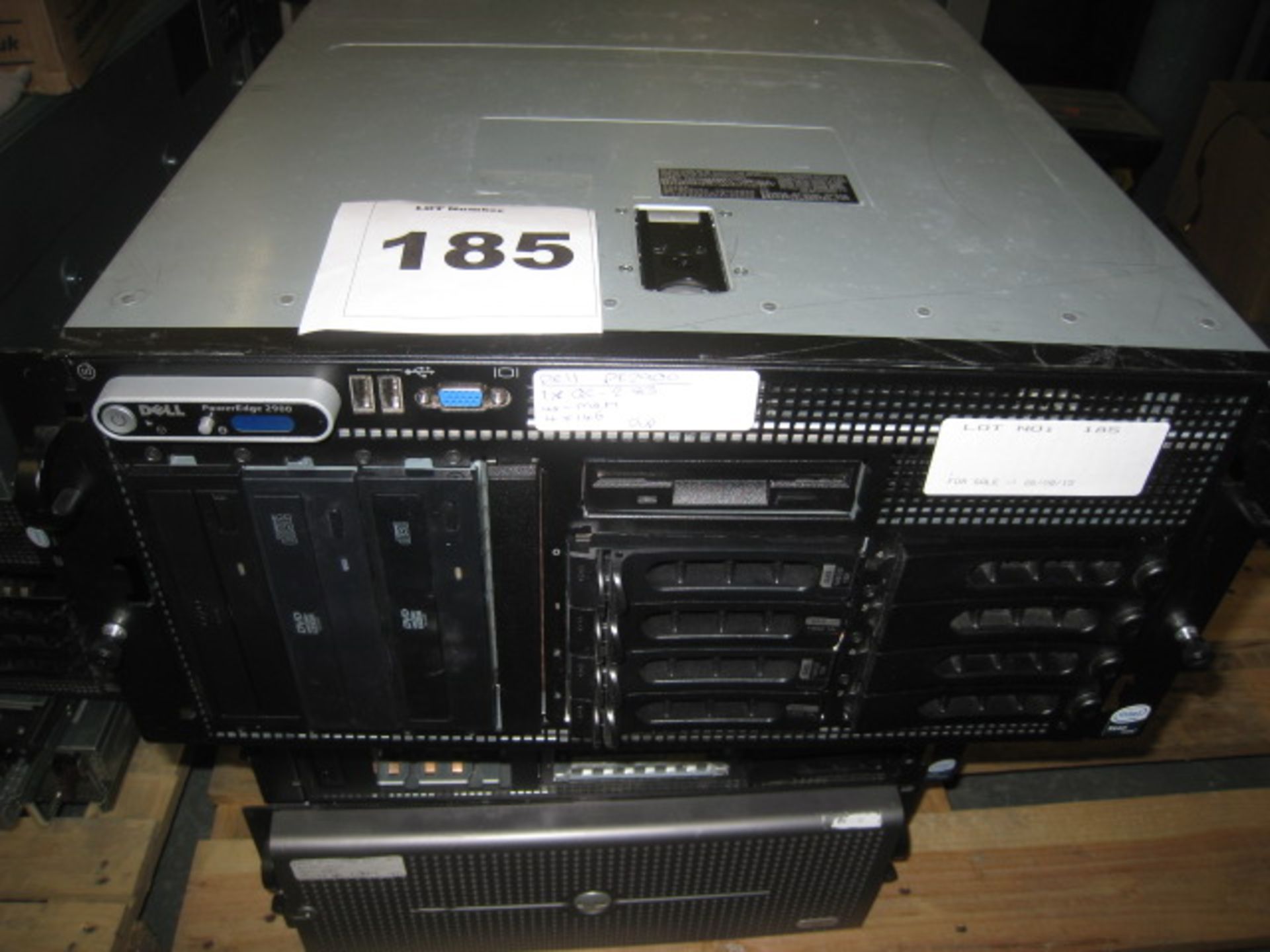 Dell Poweredge 1950 5U file server Quad-core 2.83ghz processorS, 4GB RAM, 4 X 146GB HDD'S. dvd-rom
