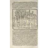 COLONNA Francesco. Hypnerotomachia Poliphili […]. Venise, Alde Manuce, 1499. Petit in-folio, bradel,