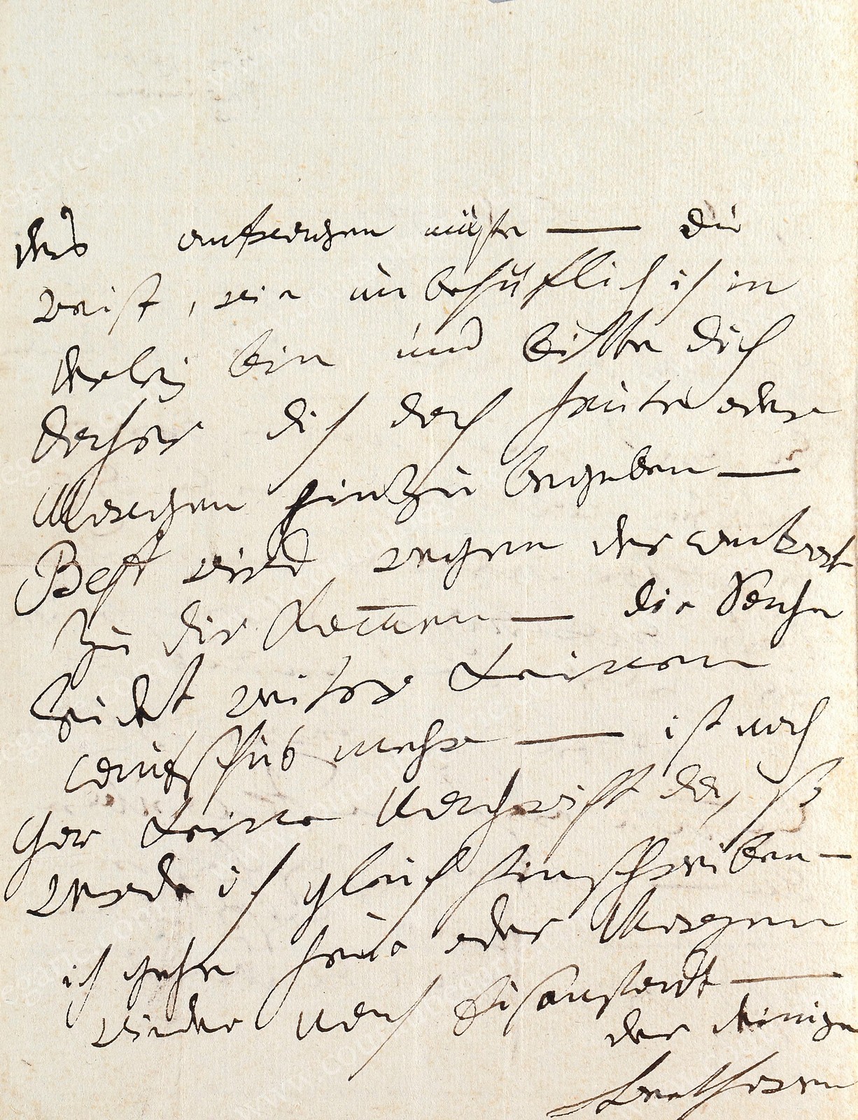 BEETHOVEN Louis (1770-1827). Lettre autographe signée Ludwig adressée à Monsieur de Gleichenstein, - Image 2 of 4