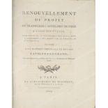 NAPOLEON Ier, empereur des Français. Hommage à la bienfaisance de Sa Majesté l’Empereur et Roi, pour