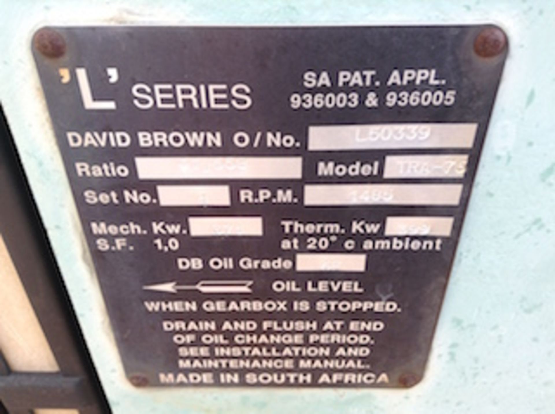 David Brown gearbox and motors.  Location - Twickenham - Image 4 of 4