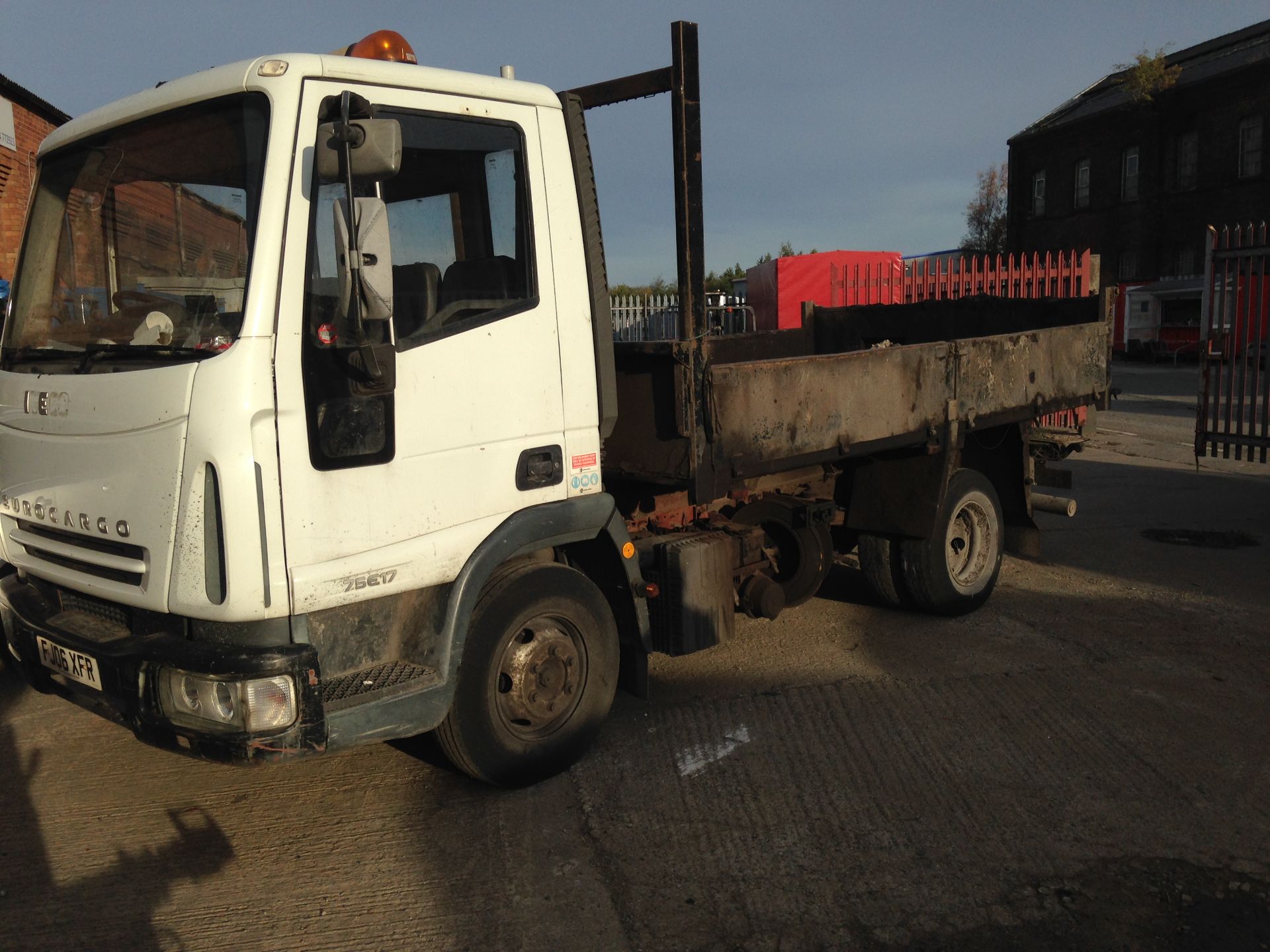 Iveco Eurocargo 75E17 Drop Sided Tipper, FJ06XFR, - Image 3 of 3