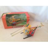 BRITAINS - 2 x HELICOPTER CROP SPRAYERS - (9511)