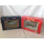 BRITAINS - 2 x LANDROVER SERIES 1'S - LIMITED DIAMOND JUBILEE EDITION - (42401) & ELITE ISSUE - (