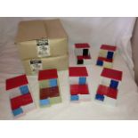 2 TRADE BOXES & 6 NEW AND UNUSED PIG STYS - VARIOUS COLOUR VARIATIONS - (4707)