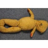 Worn children's teddy bear, appears unna
