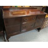 Early 20th century mahogany two drawer s
