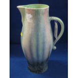 Sylvac pottery ovoid shaped vase decorat