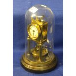 Brass 100 day perpetual motion perspex d