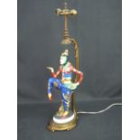 ROSENTHAL FIGURE 'KOREAN DANCER' by Holzer-Defanti, designed in 1919.  Model standing on one leg