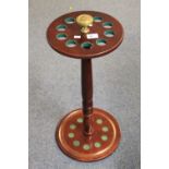 10 section circular stick or cue stand.