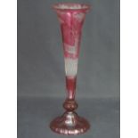 LATE 19th/EARLY 2Oth CENTURY RUBY FLASH