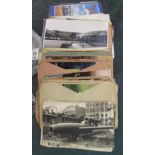 Postcards selection views, Bamforth cards, Wartime etc.