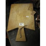 Vintage elm chopping board/bread board.