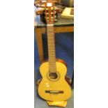 Rose-Morris Constanta classic six string acoustic guitar. Soft case.