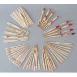 A group of African ivory cocktail picks, late 19th / early 20th century.
Reserve:€40.
In-House