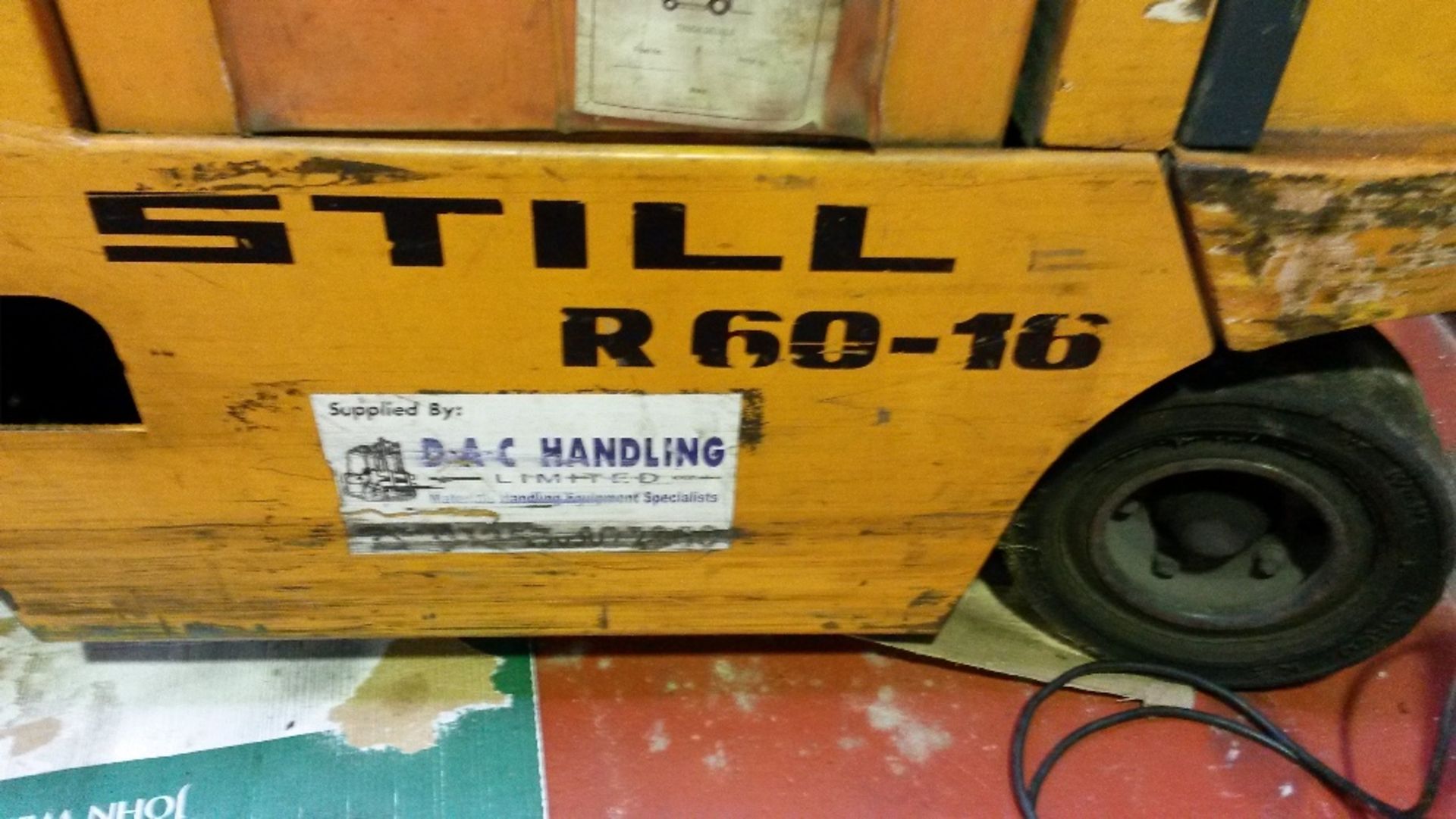 Still R60-16 Electric Forklift truck in working order - Image 3 of 3