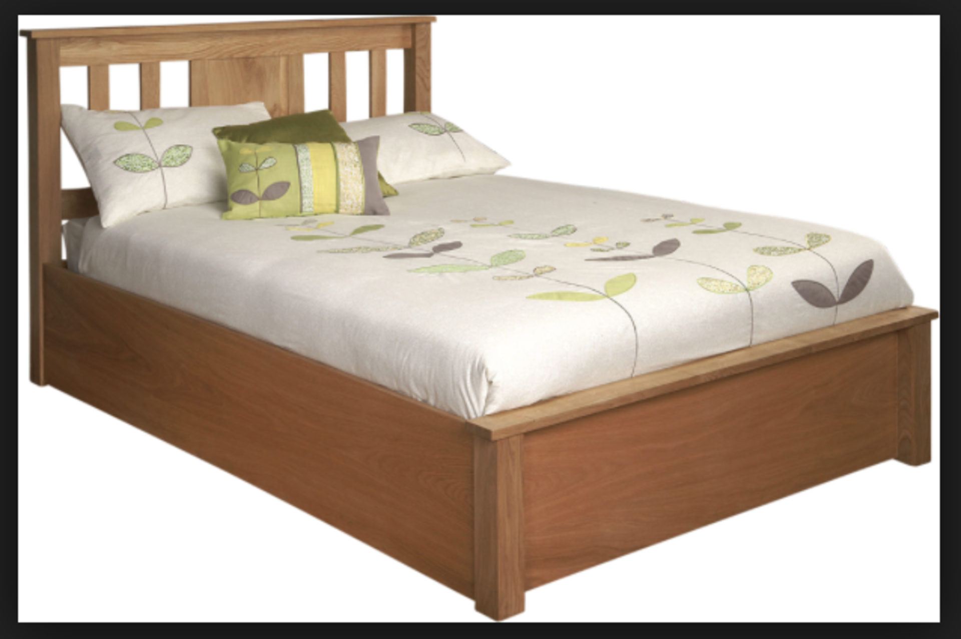 Terran - Chandler Bed 6ft - Oak