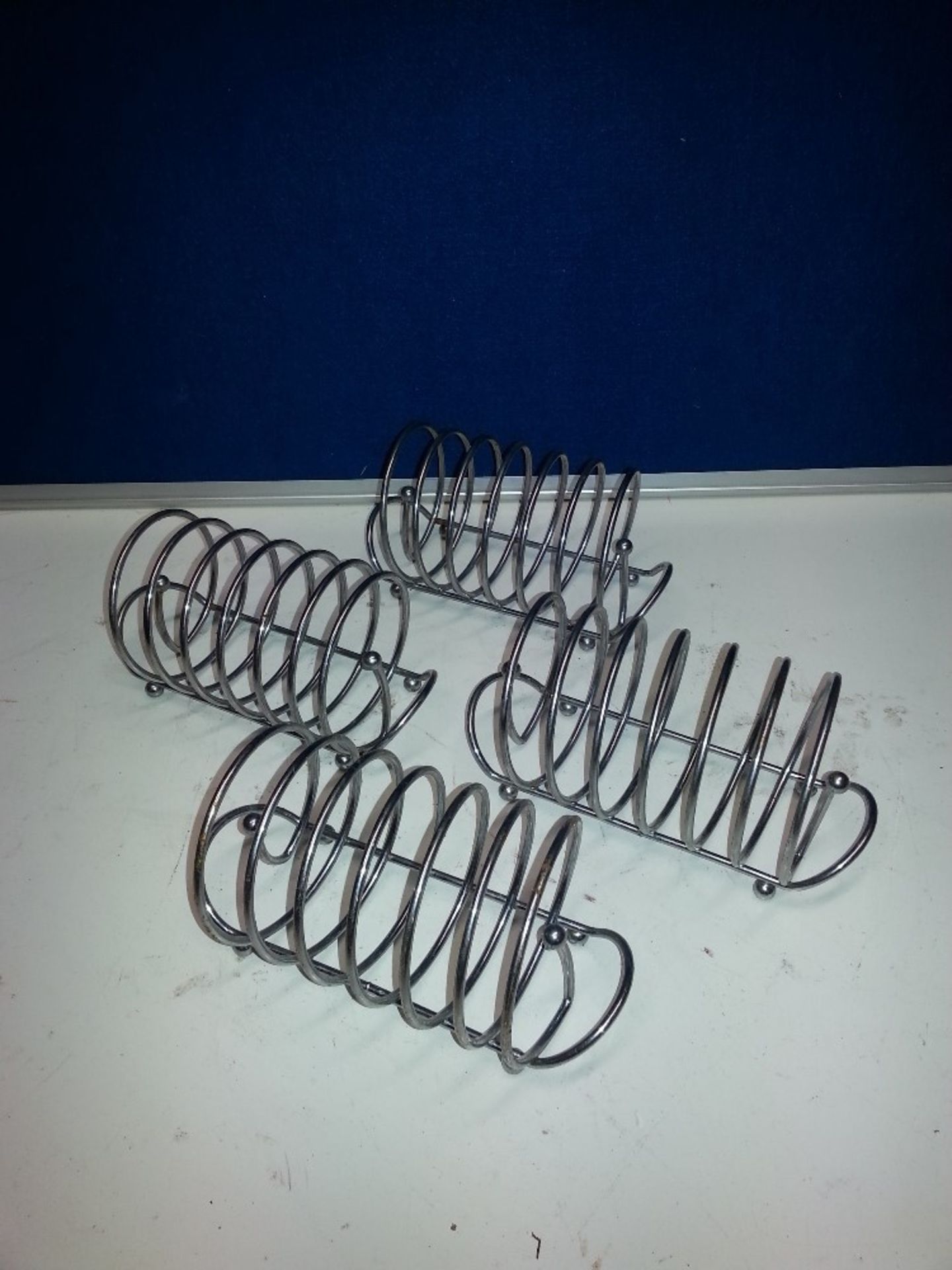 4x Wire toast racks