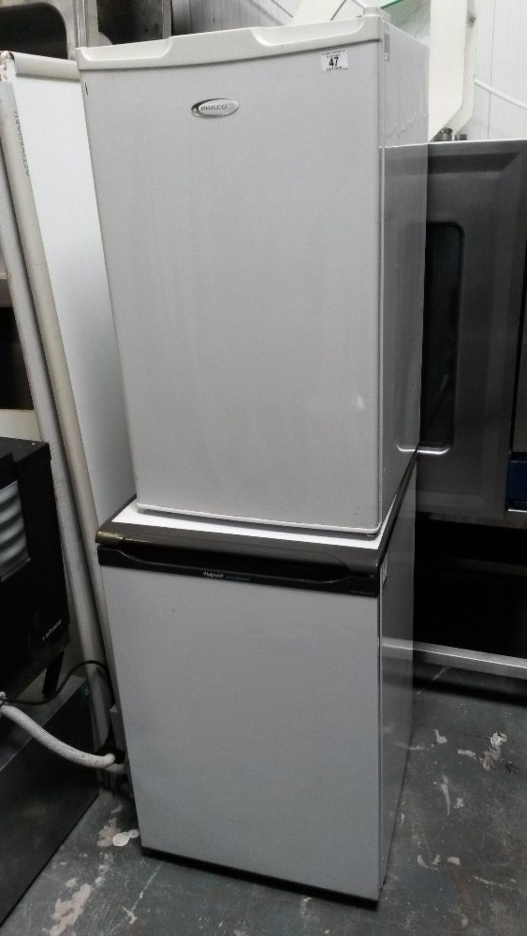 2 x White Fridges