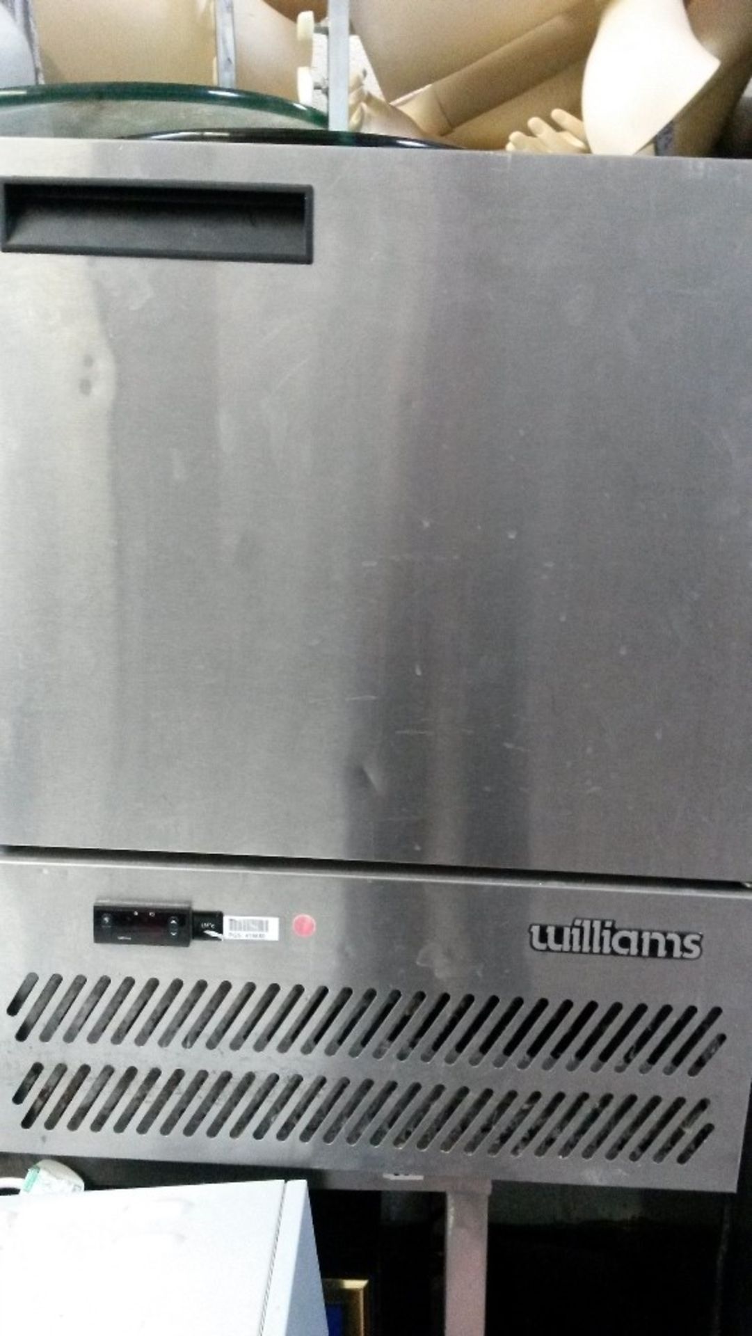 Williams undercounter fridge 1phase , in working order