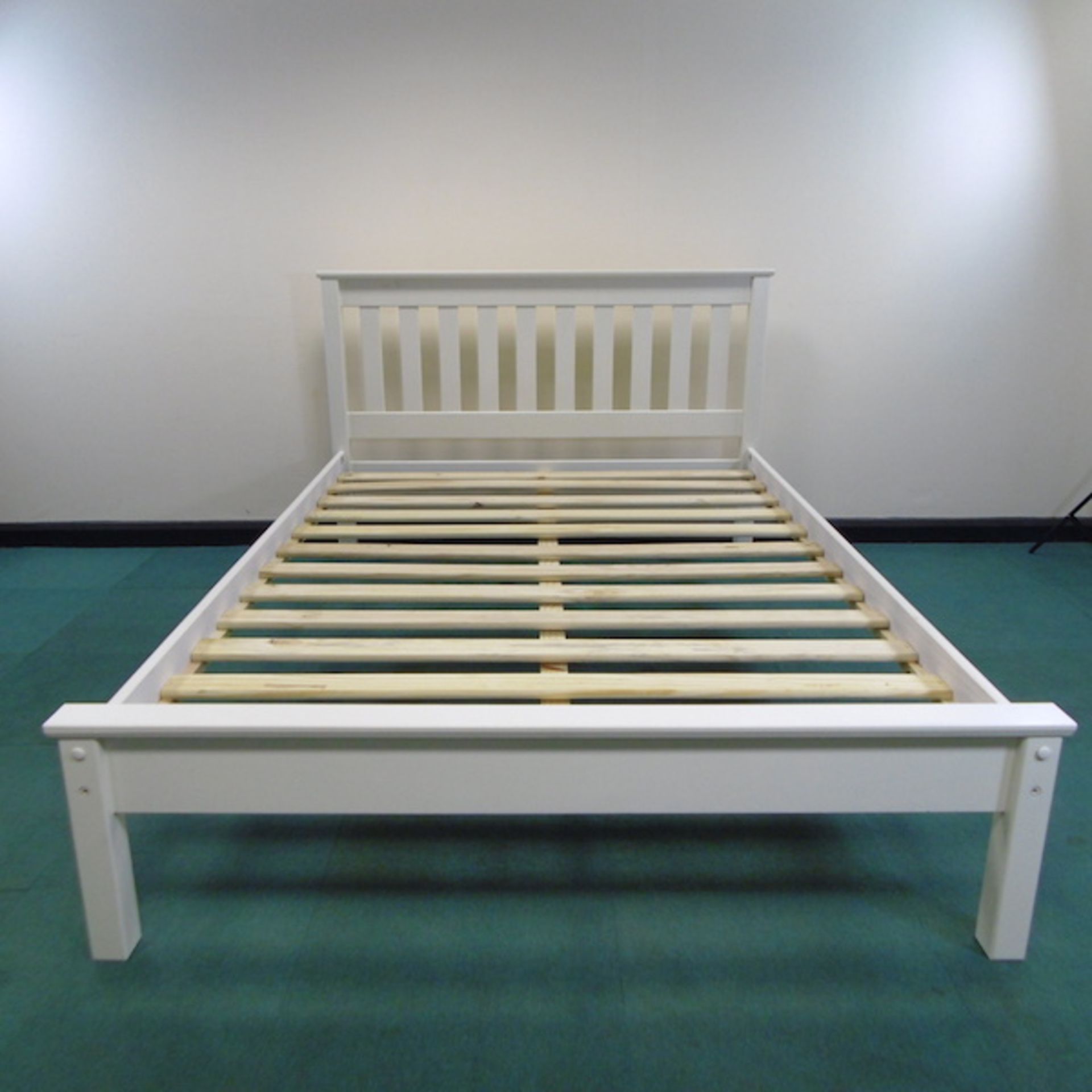 5ft - King Size - Denver Bed- Ivory - Ex Display