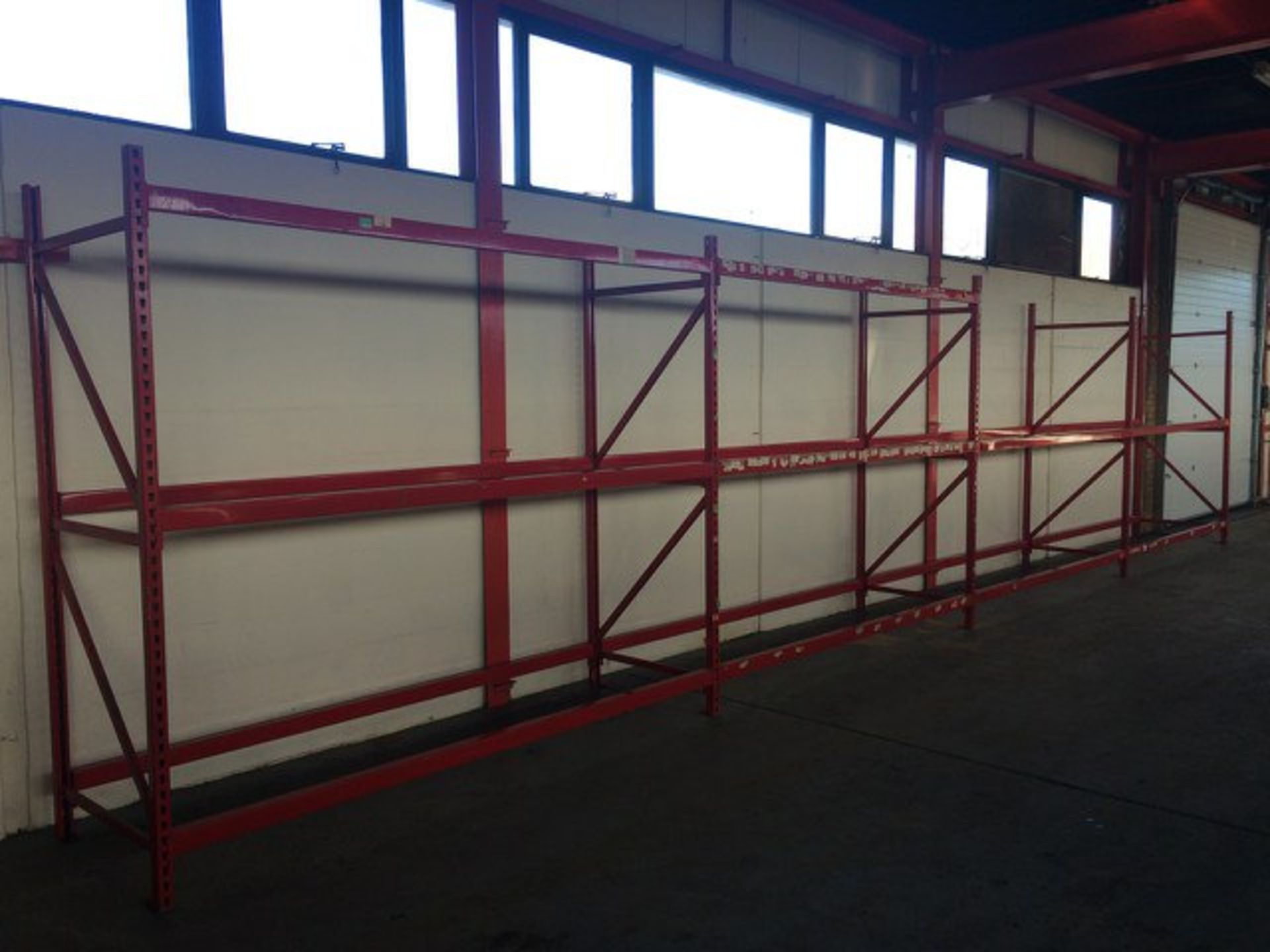 13 bays of pallet racking Located in Gateshead Tyne and Wear collection Friday 22nd May