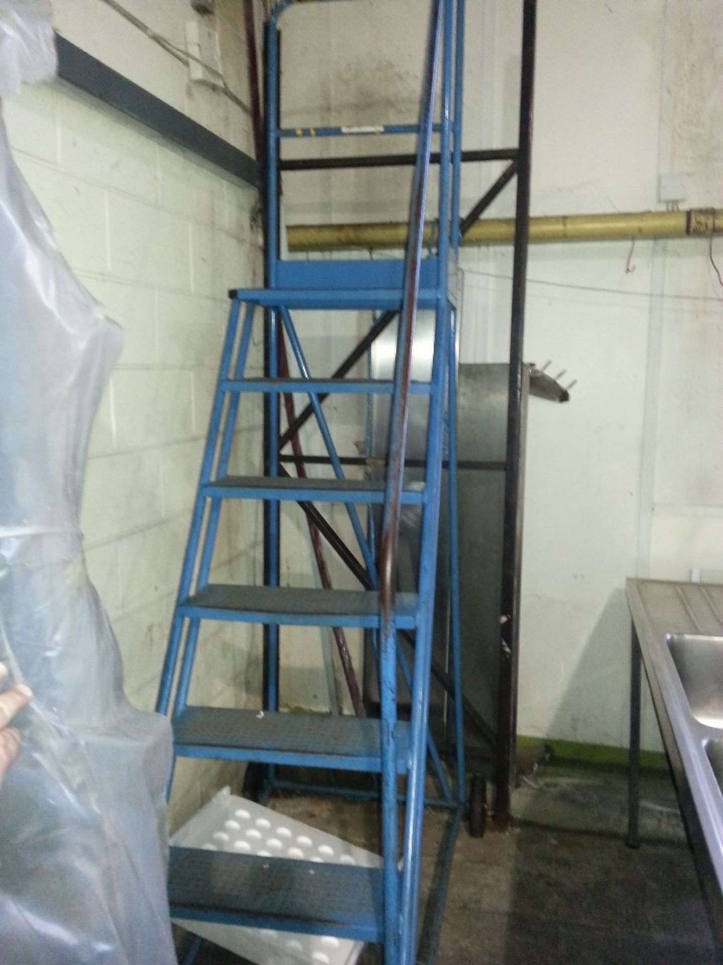 Heavy duty warehouse ladder Located in Gateshead Tyne and Wear collection Friday 24th till Monday
