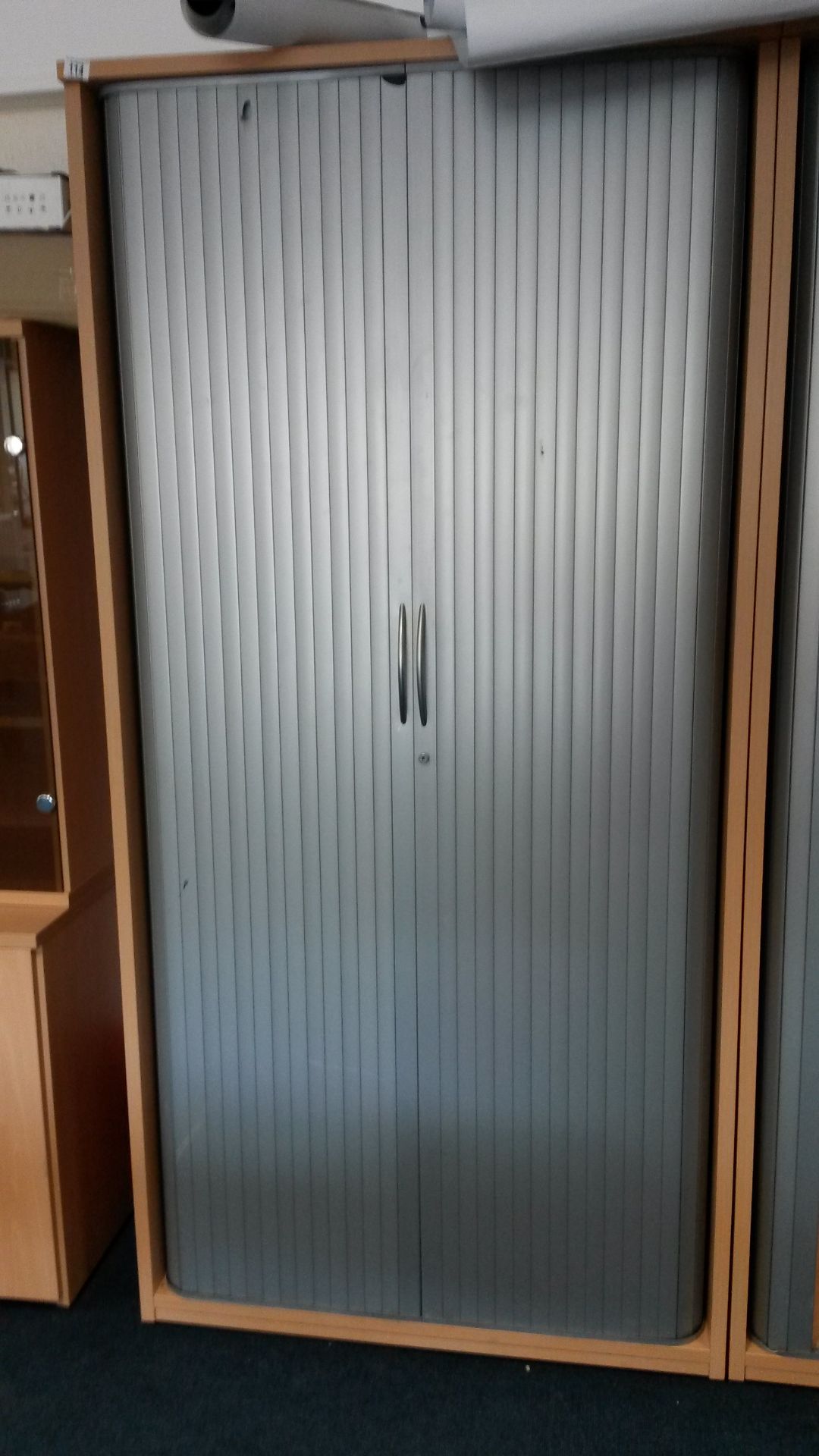 2x roller door cupboard 1000x2100mm