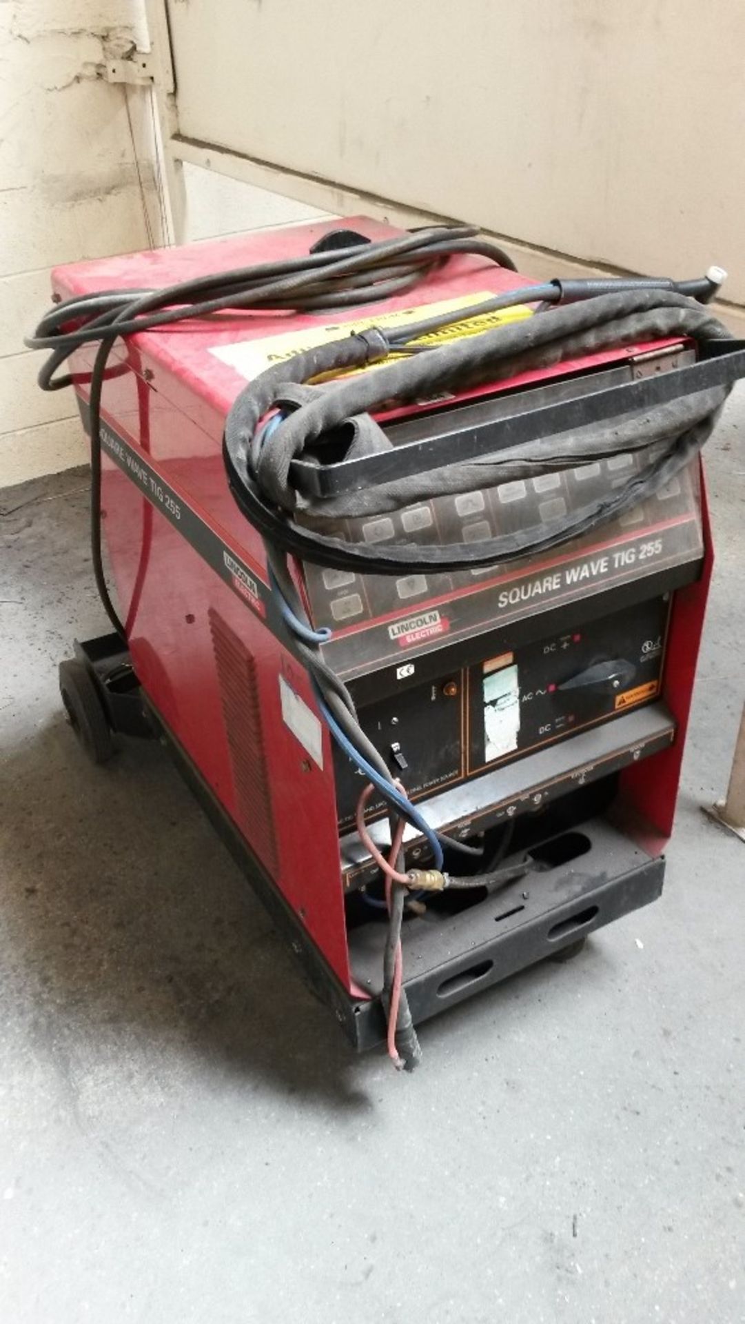 Lincoln 3 Phase electric Square Wave Tig Welder 255, has been used till last week