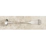 Tennessee coin silver tasting ladle, 19th c., bearing the touch of F.H. Clark & Co., 5 1/2" l., 4