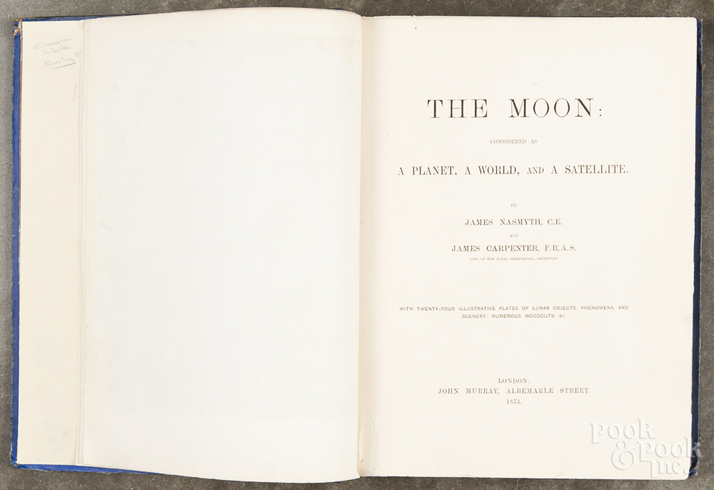 James Nasmyth & James Carpenter, The Moon: Considered as a Planet, a World, and a Satellite, London,