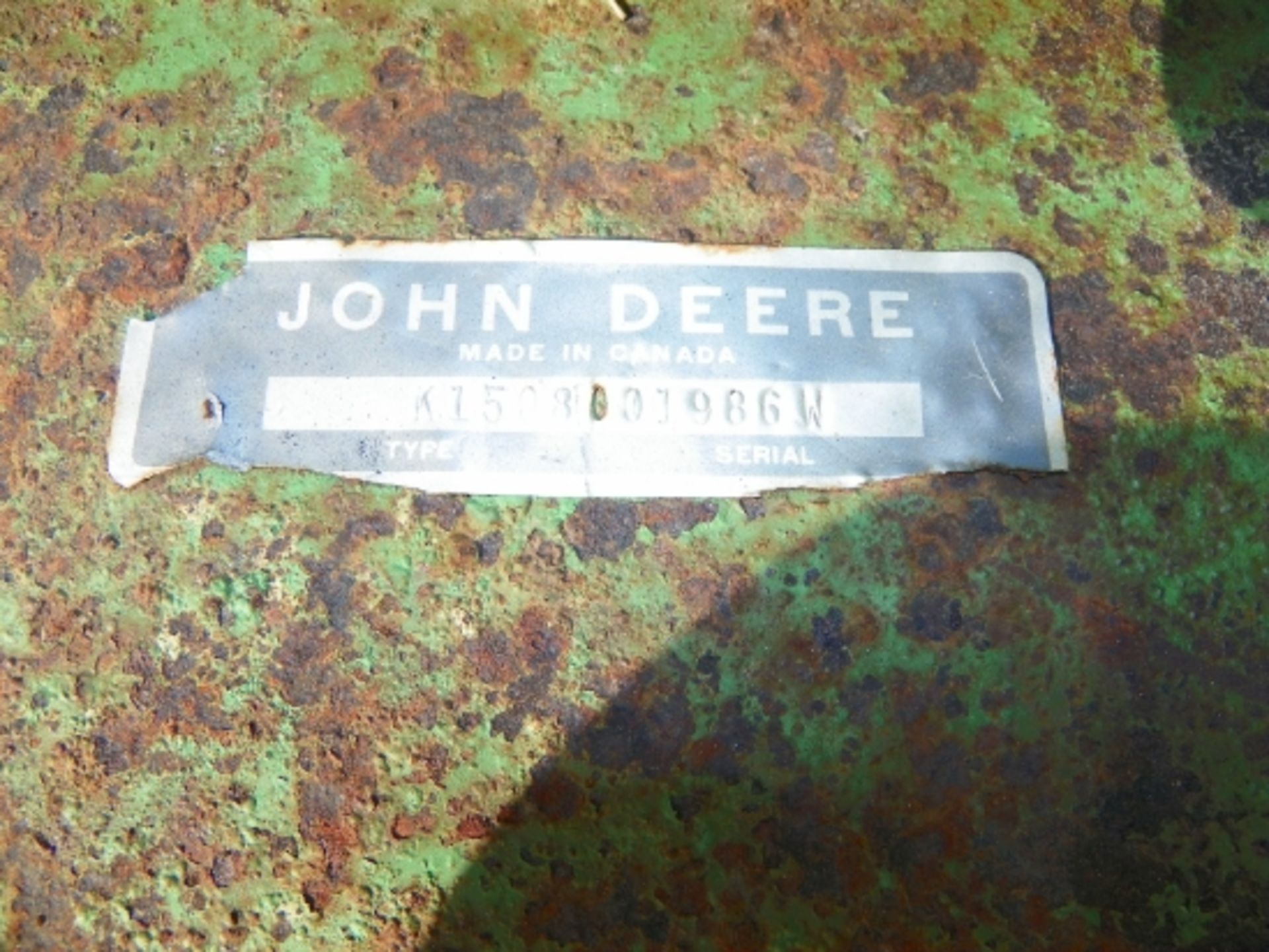 (Lot 93912)  John Deere 1517 15' brush cutter  John Deere 1517 15' brush cutter - Image 5 of 5
