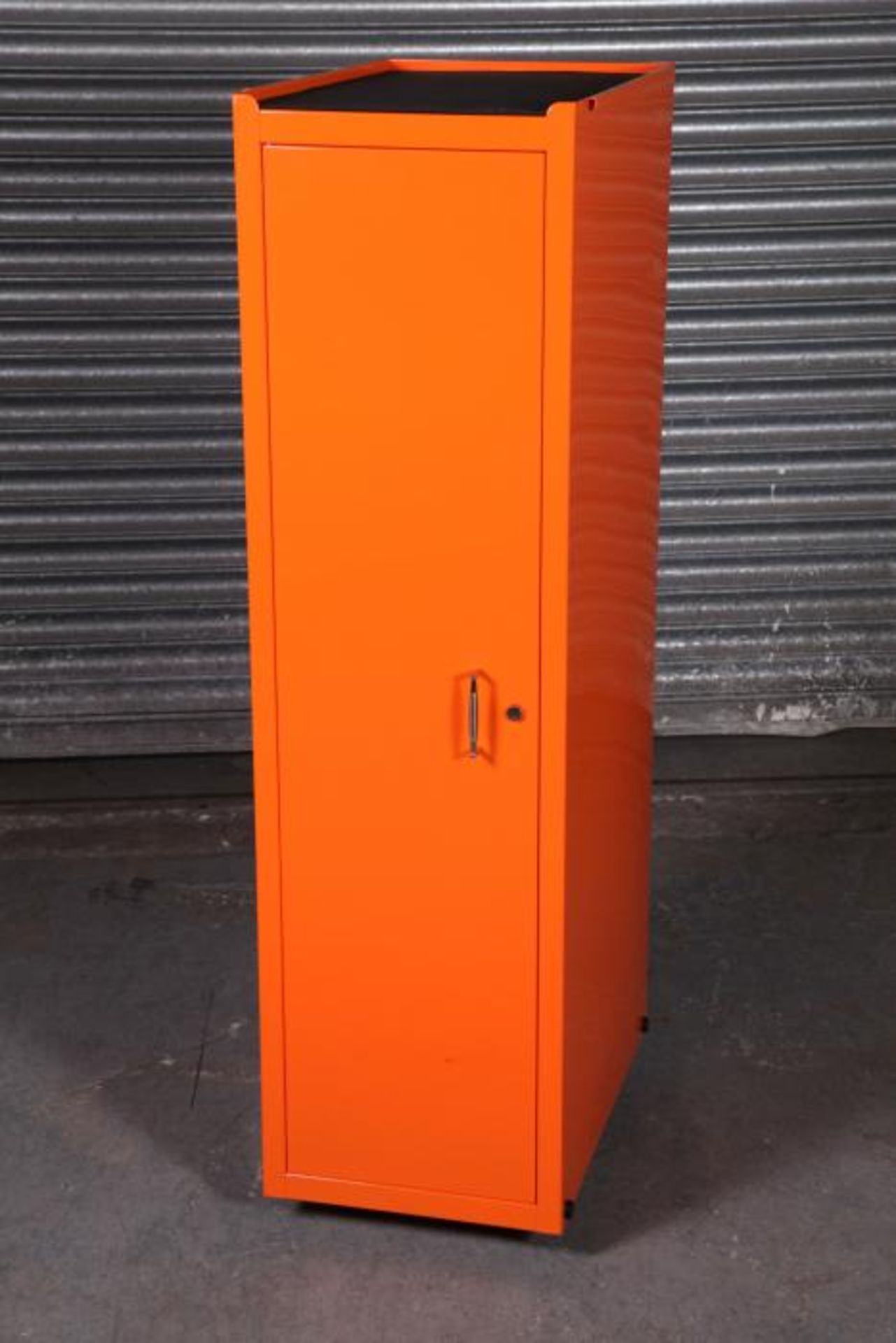 Orange side box 2pc 400mm w x 600mm d x 1360mm h with internal shelve and 3 draws delivery