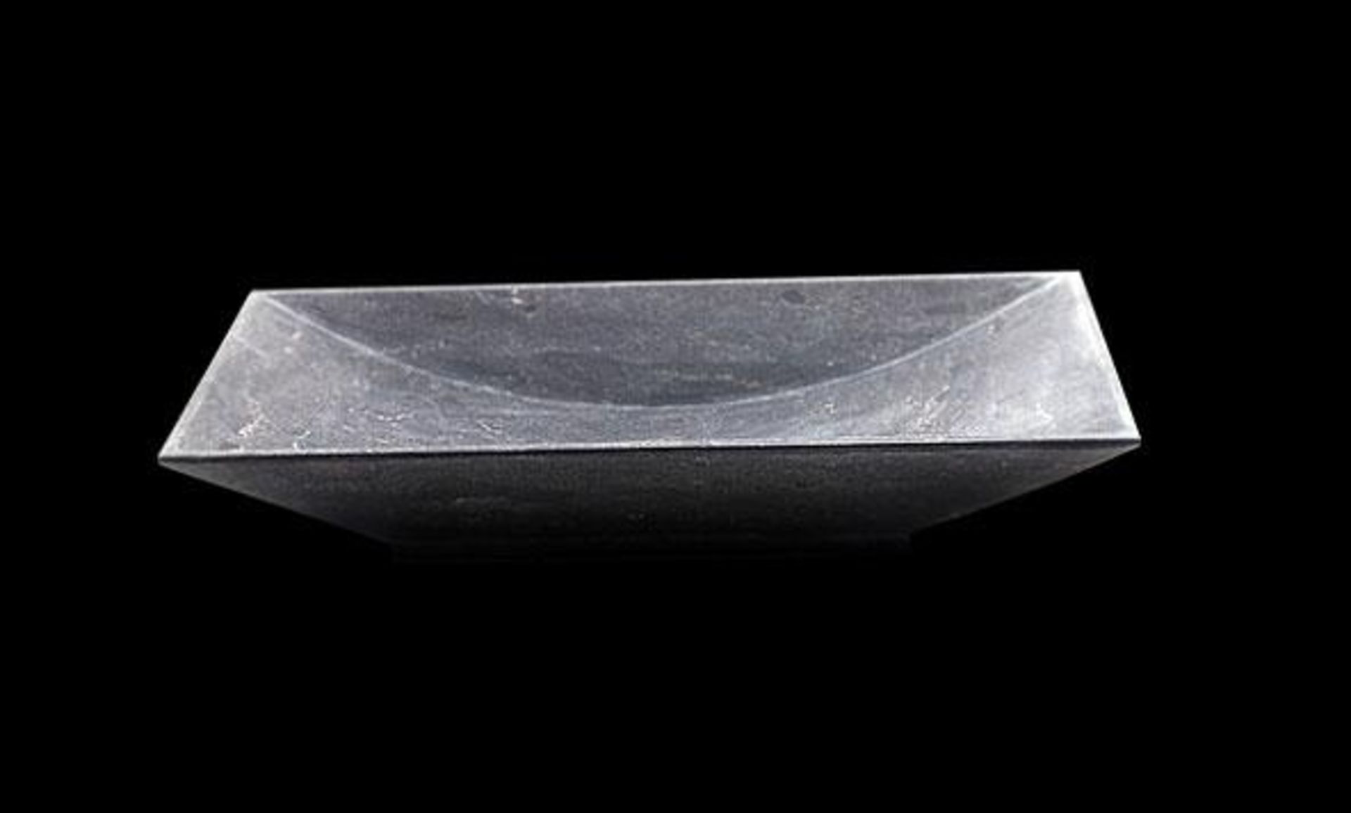 NS12003 800mm X 390mm X 140mm black hand carved natural stone sink – stunning new and boxed delivery